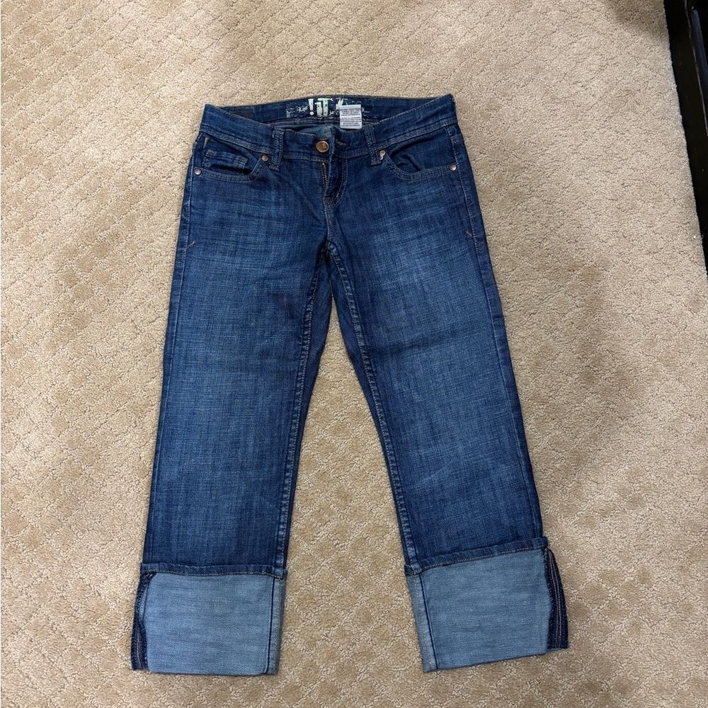 !it Jeans Women's Blue Ankle & Cropped Jeans